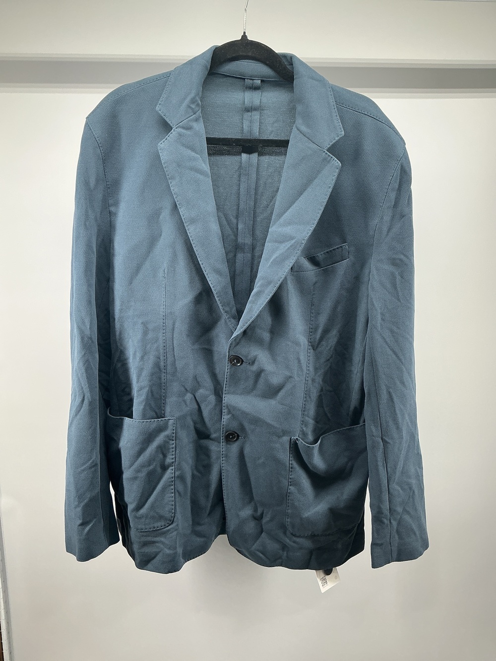 Cotton Pique Knit Blazer